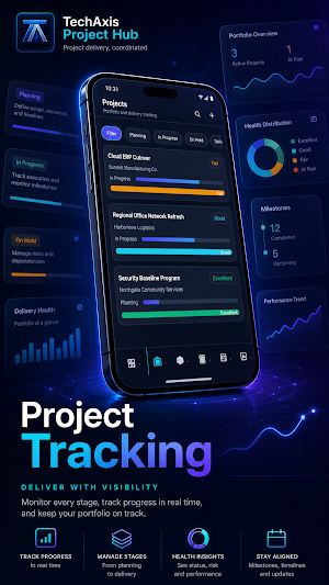 TechAxis Project Hub Screenshot 2