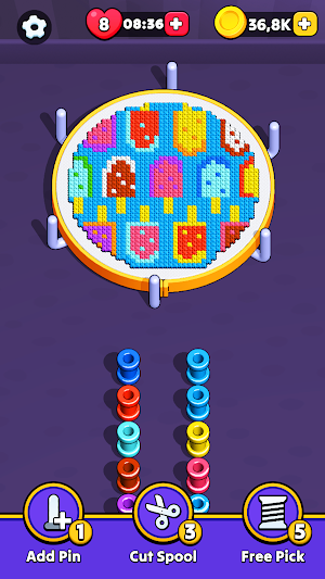 Stitch Loop: Knitting Puzzle Screenshot 2