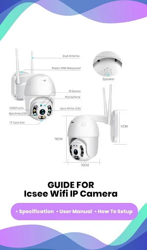 Icsee Wifi IP Camera Hint Screenshot 1
