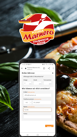 Pizzeria Marnero Mauerbach Screenshot 2