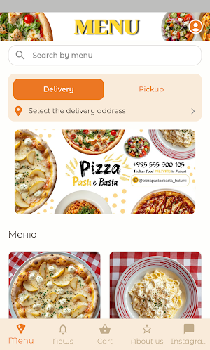 Pizza Pasta e Basta | Delivery Screenshot 0