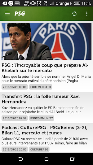 Mercato Foot Screenshot 2