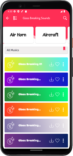 Glass Breaking Sounds Screenshot 1