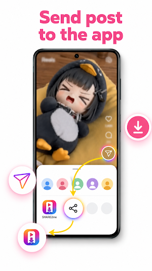 SHARE2me: Social Downloader Screenshot 0