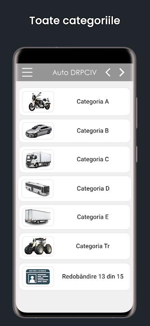 Auto DRPCIV - Chestionare Auto Screenshot 2