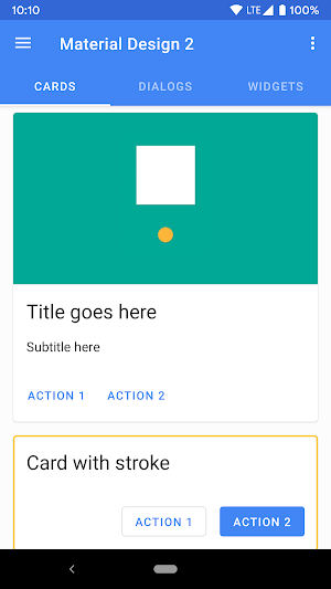 Material Design 2 Screenshot 0