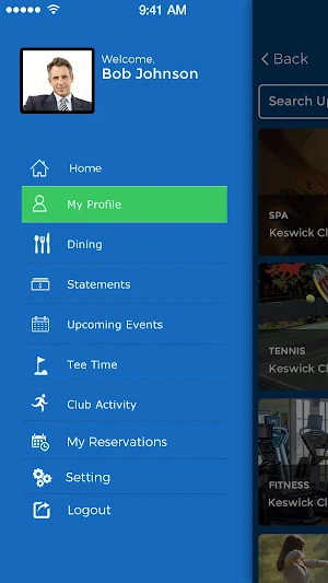 Keswick Club Screenshot 1