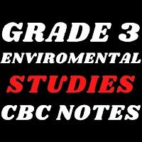 Grade 3: environment studies