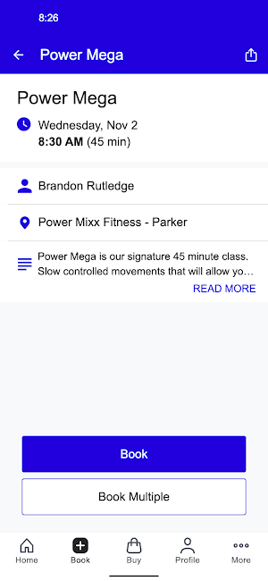 Power Mixx Fitness Screenshot 2