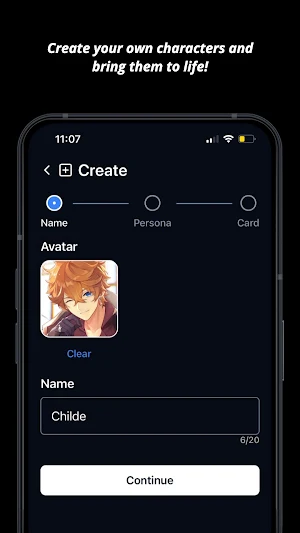 Charstar: AI Character Chat Screenshot 2