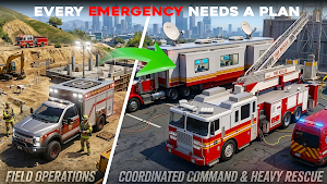 Fire Truck Rescue Games 2026 Screenshot 2