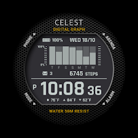 CELEST5661 Retro Digital Watch