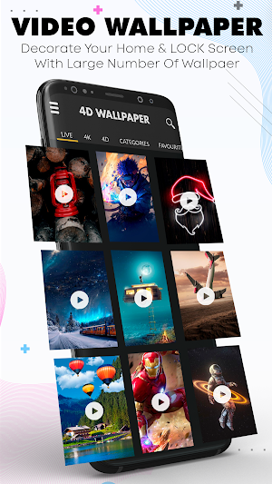 Video Live Wallpapers 3D Screenshot 0