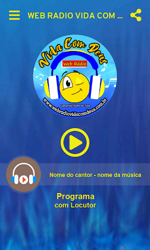 Web Rádio Vida com Deus Screenshot 0