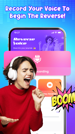 DIY Reverse Voice: Sing & Talk Screenshot 1
