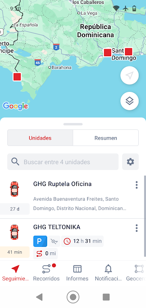 GHG WTracking Screenshot 1