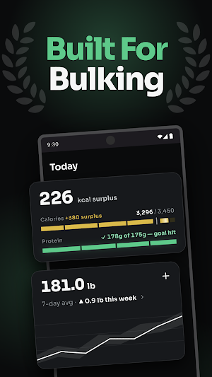 BulkMate: Weight Gain Tracker Screenshot 0