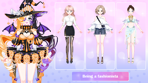 Magic Fashion: Doll Dressup Screenshot 1