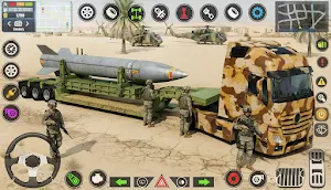US Army Military Truck Driving Screenshot 2