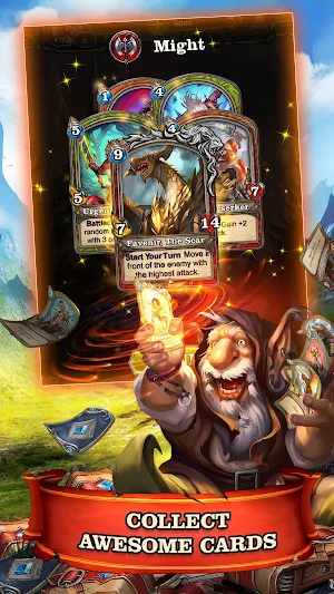 Mighty Heroes: Multiplayer PvP Card Battles Screenshot 2