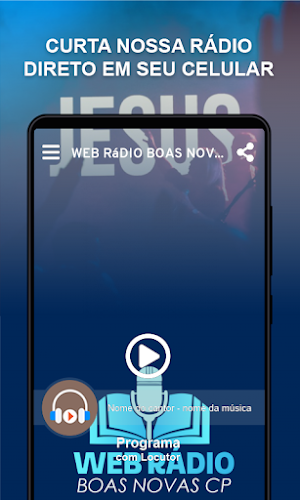 Web Rádio Boas Novas CP Screenshot 0