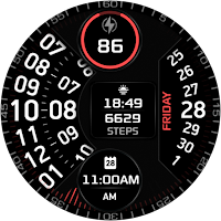 ALX07 Disk Sports Watch Face