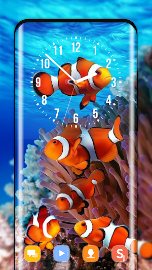 Fish Live Wallpaper 3D Touch Screenshot 2