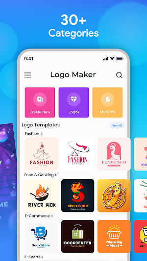 Logo Master: Make Logo Design Screenshot 2
