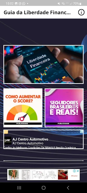 Guia da Liberdade Financeira Screenshot 0