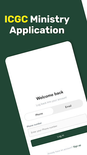 ICGC Ministry App Screenshot 0