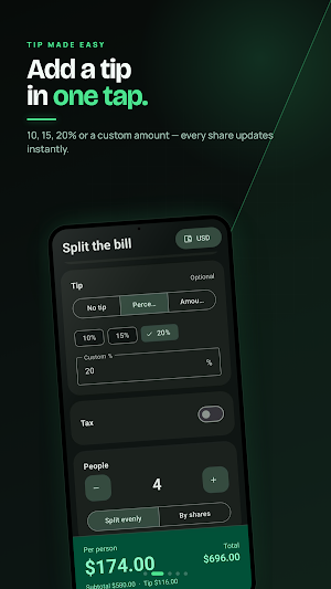 Split Bill Calculator Screenshot 1