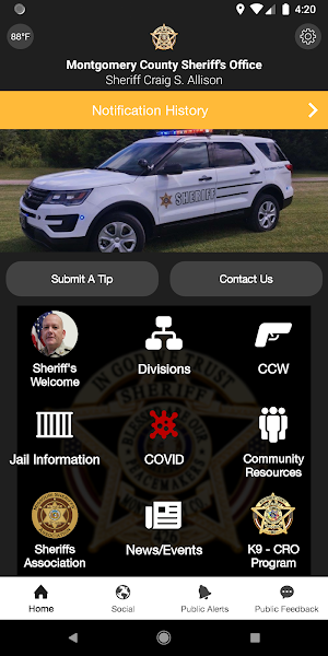 Montgomery County Sheriff (MO) Screenshot 0