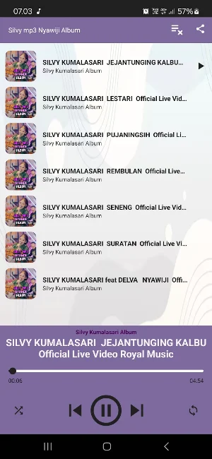 Silvy mp3 Nyawiji Album Screenshot 0