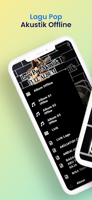 Lagu Pop Akustik Offline Screenshot 0