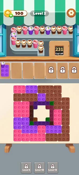 Coffee Match: Cafe Story Screenshot 2
