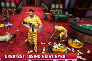 Prison Escape Casino Robbery - Grand theft games Screenshot 0