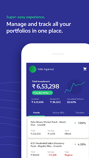 Mutual Fund - Buy, Invest, SIP & Track: Orowealth Screenshot 0