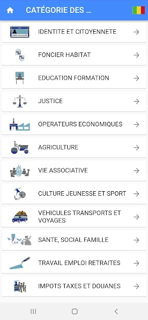 Démarches Administratives Screenshot 0