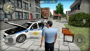 Car Simulator M5: Russian Police Screenshot 1