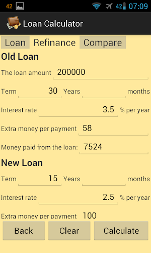 Financial Calculator Screenshot 1