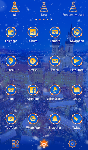 Christmas Plaza Theme Screenshot 2