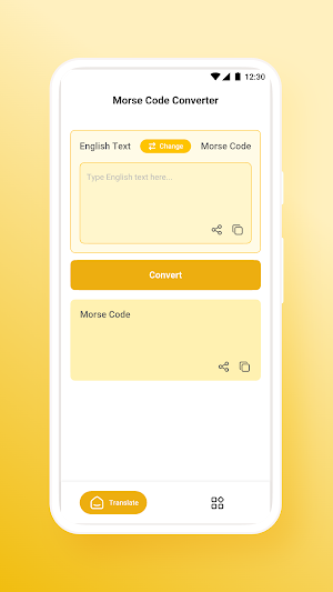 Morse Code Converter Screenshot 0