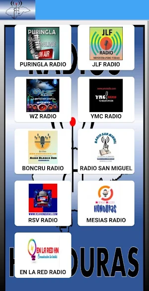 RADIOS DE HONDURAS Screenshot 0