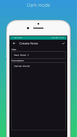 Self Note: Notepad Screenshot 3