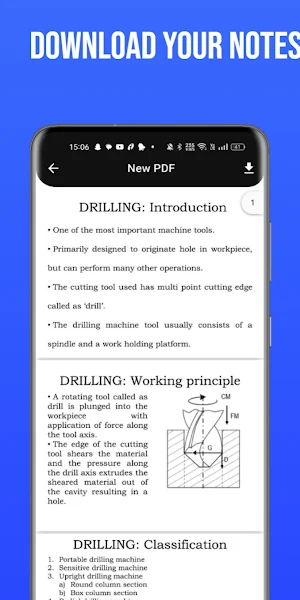 Notes Materials App Screenshot 3