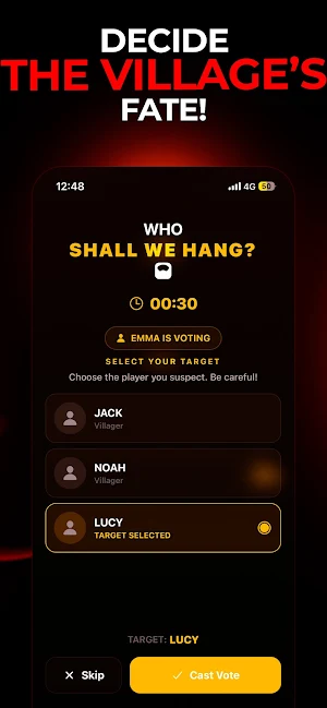 Vampire Villager - Party Game Screenshot 2