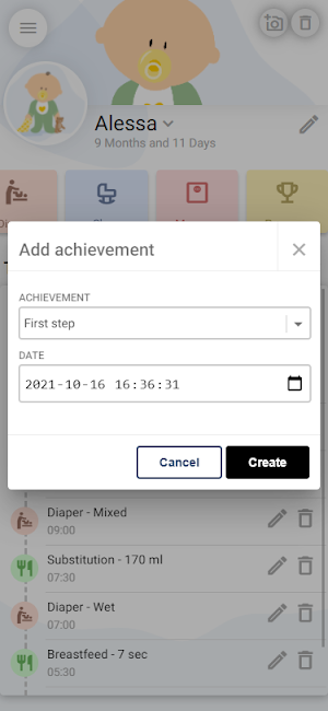 Baby Diary Screenshot 3