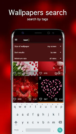 Love Wallpapers 4K Screenshot 1