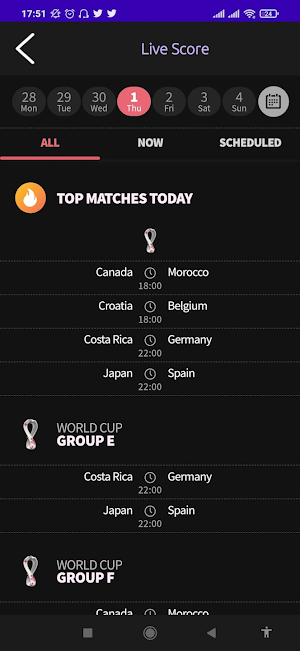 Football Live score TV Stream Screenshot 3