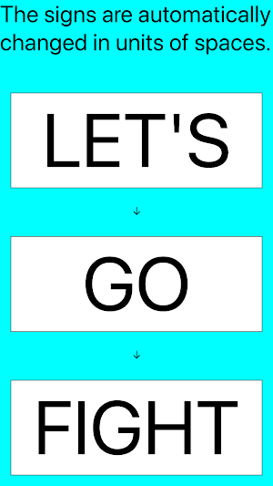 CheerSignBoard Screenshot 1